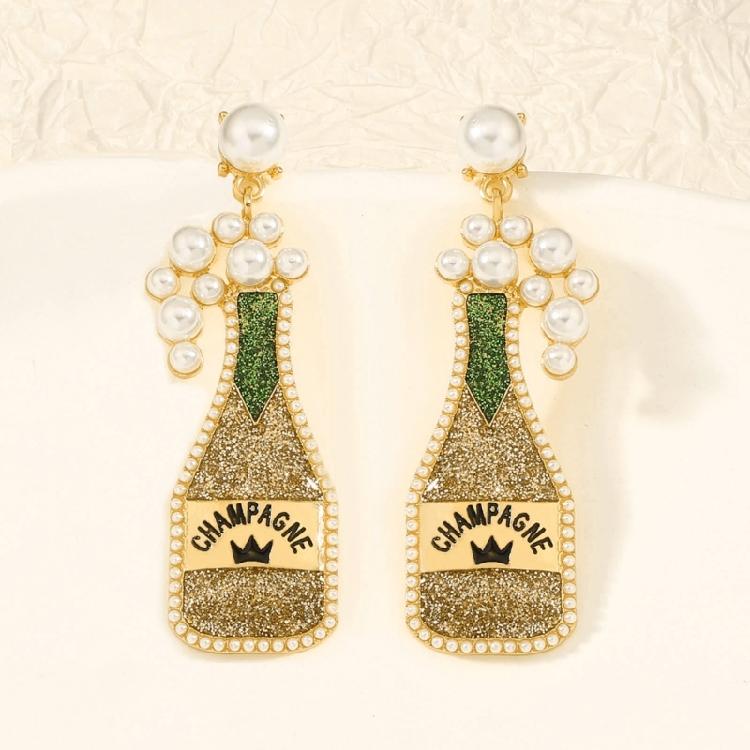 Chic Festivals Champagne Earrings,Stud Earrings Sophistications Fashion Jewelry