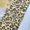 Vintage Shirt Tie Leopard Print Harajuku Student Uniform Adjustable Pre Tied Necktie for Women and Men Cosplay Neckwear