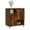 Sideboard Smoked Oak 60 X 35 X 70 Cm Particleboard