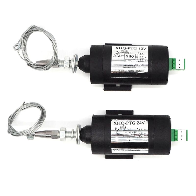 Easy Installation Double Voltage Diesels Engine Stop Solenoid Suitable for Reliable Fuel Cutoff and Intelligent Control