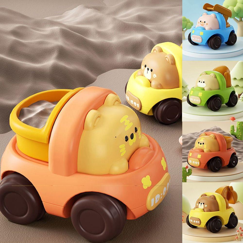 

Excavator Mini Inertial Engineering Car Toys Mixer Vehicle Model Construction Trucks Birthday Gift