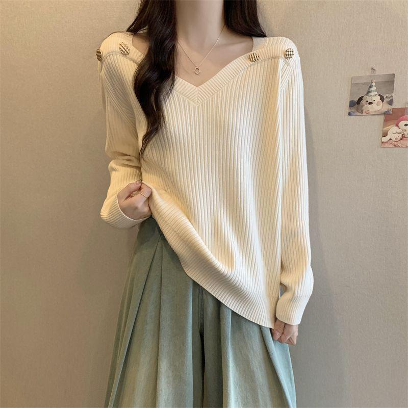 

Women s Plus Size 3D Ribbed Long Sleeve T-shirt - Slimming, Flaw-Hiding, Versatile Autumn/Winter Layering Top 3XL абрикосовый