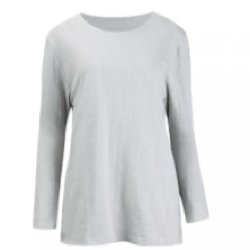 Shop Women Slab CoTTon AuTumn Long Sleeve T shirT Wine Dai Wsh 1001
