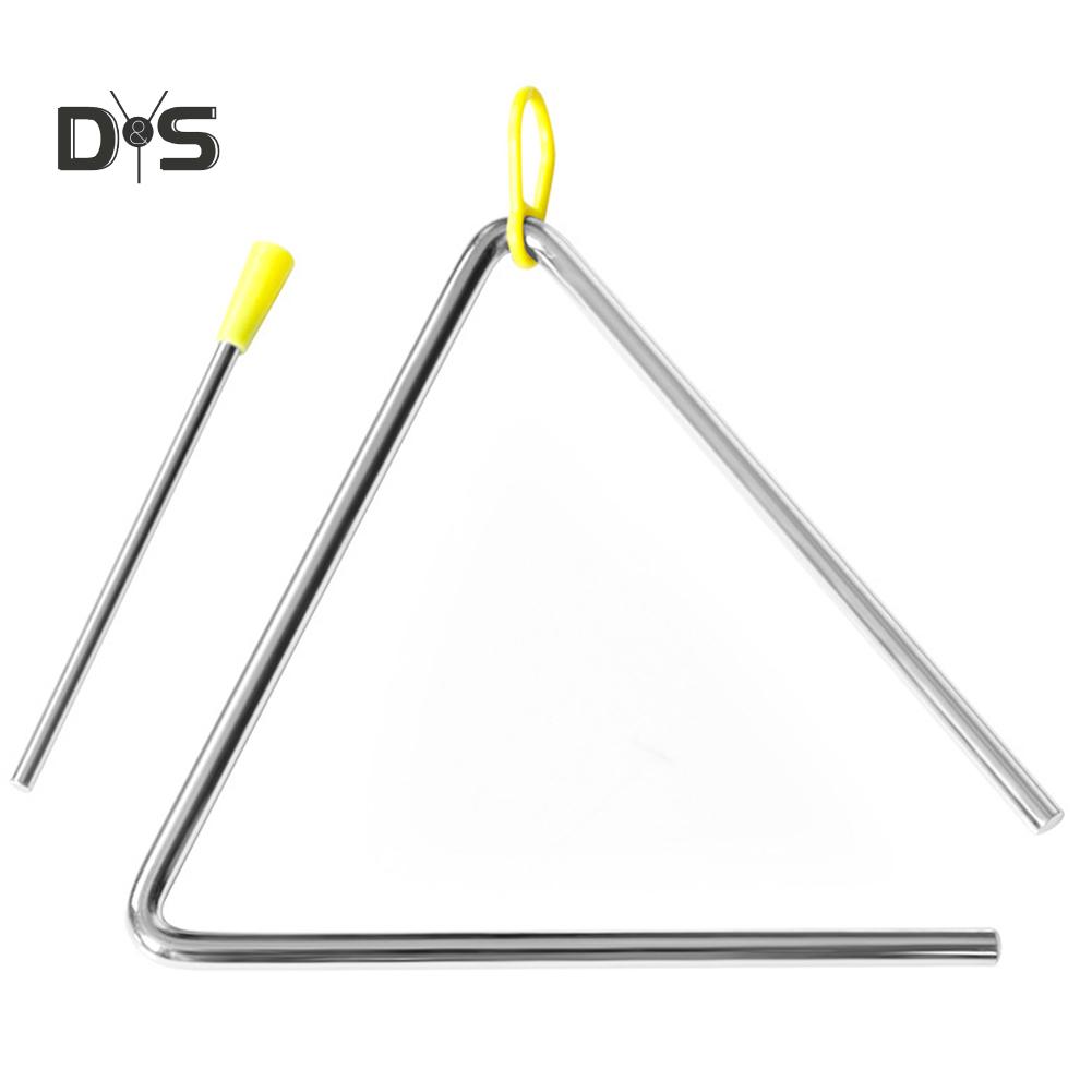 Play with You Children Triangle Steel Beating Percussion Musical Instrument Kids Education Toy
