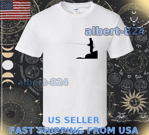 

NEW SHIRT LIFE TO FISH LOGO T shirt FUNNY AMERICAN SIZE S TO 5XL XL