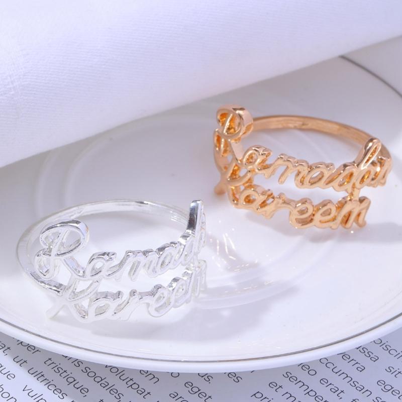 Pack of 6 Exquisite Napkin Rings Ramadans Kareem Napkins Holder Islamic Napkin Buckles for Home Dining and Parties