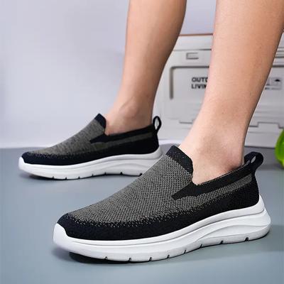 Fashion Men Casual Shoes Breathable Black Sneakers Fashion Driving Walking Tennis Shoes for Male Skate Flats Shoes Zapatillas Hombre