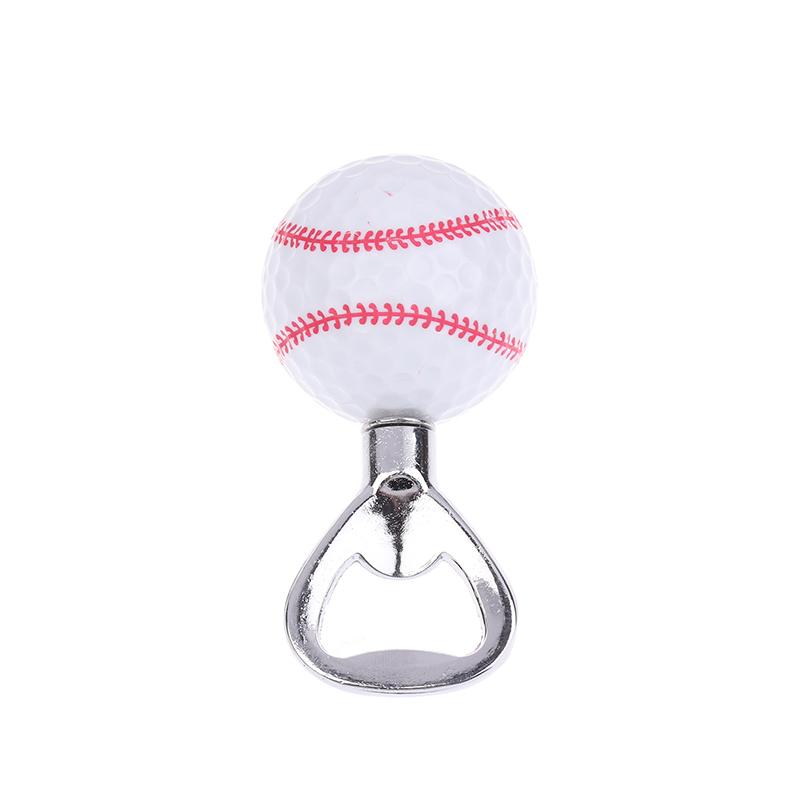 Rustfritt Stål Fotball Baseball Flaskeåpner Morsom Ølflaskeåpner, Nyhetsgave