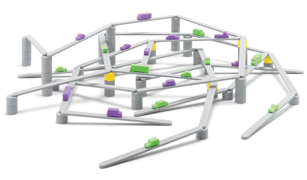 [itten Official] Tokyo Highway 2-Player (30 Minutes, Ages 8+) Board Game, Spatial Art, Instagrammable, Shuto Expressway, Couples, Friends