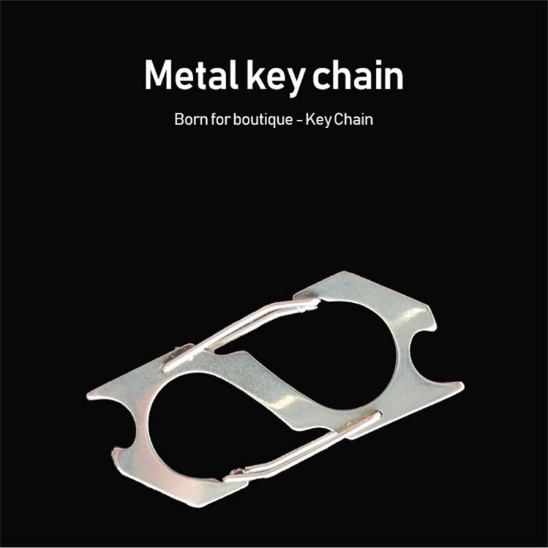 Double Switch Design Multifunctional High Quality Rope Buckle High Quality Steel Safety S Design Stainless Steel Key