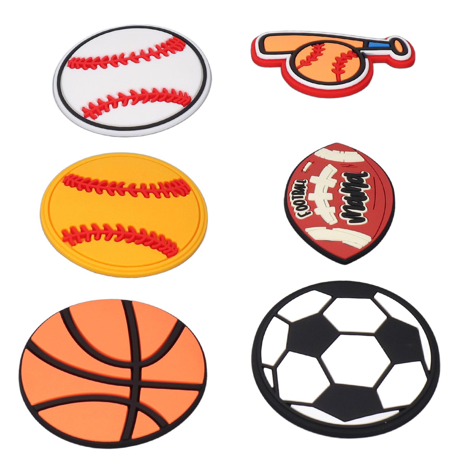 

6pcs Beach Bag Charms Plug in Cute Silicone Beach Handbag Decorative Accessories for Bogg Bag