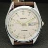 REFURBISHED VINTAGE SEIKO AUTOMATIC 6309A JAPAN MENS SILVER DIAL WATCH a701738-5 R206c-a701738