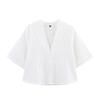 European and American Style, New Women's Clothing Hollow Embroidered Short Shirt Hollow Embroidered Wide-leg Pants 2587077