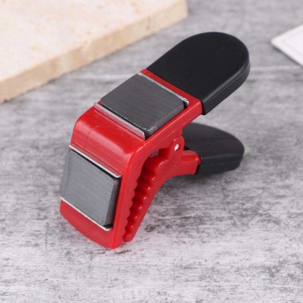 Magnetic Paint Brush Holder Clip Multipurpose Strong Magnet Clip Holding Paint Brush Holder Lid Opener for Renovation