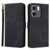 For Oppo A5x 5G/4G Case Wallet RFID Blocking PU Leather Phone Cover Stand with Strap