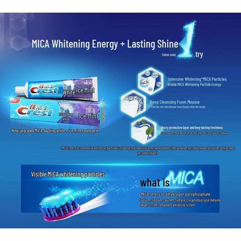 Crest 3D White Arctic Mint Toothpaste (5-Pack)