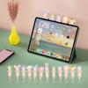 12Pcs Holding Chin Angel Doll Fruit Animal Headgear Angel Figurine PVC Cartoon Angel Figure Bookshelf Desktop Decoration Ornament