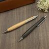 Luminio Wooden Shaft Mechanical Made in Japan with Rare and Precious Handcrafted by Artisans Pencil, 0.5mm, Wood, (Ebony)