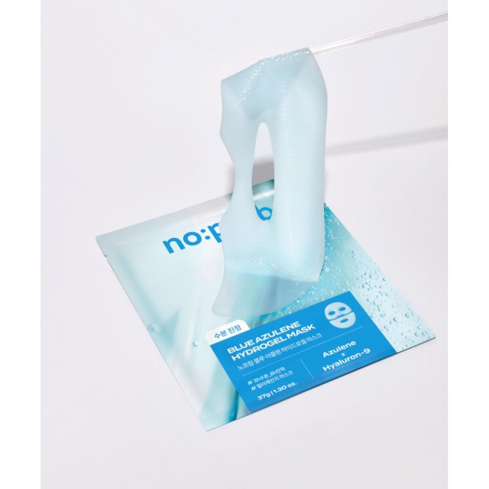 Noprob [moisture Soothing] Hydrogel Mask Blue Azulene  5 Sheets 