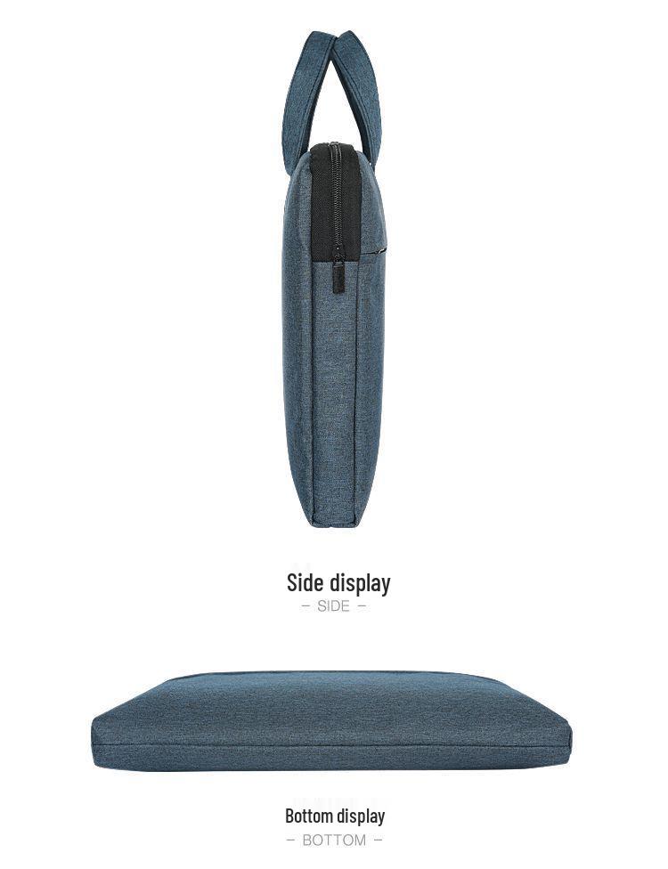 A4 Men's Custom Briefcase: Business Handbag, Document & Laptop Tote