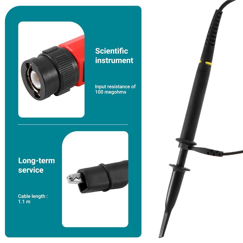 A96I-P4100 Universal 100:1 High Voltage Probe For Oscilloscopes For Rigol Atten Owon Siglent