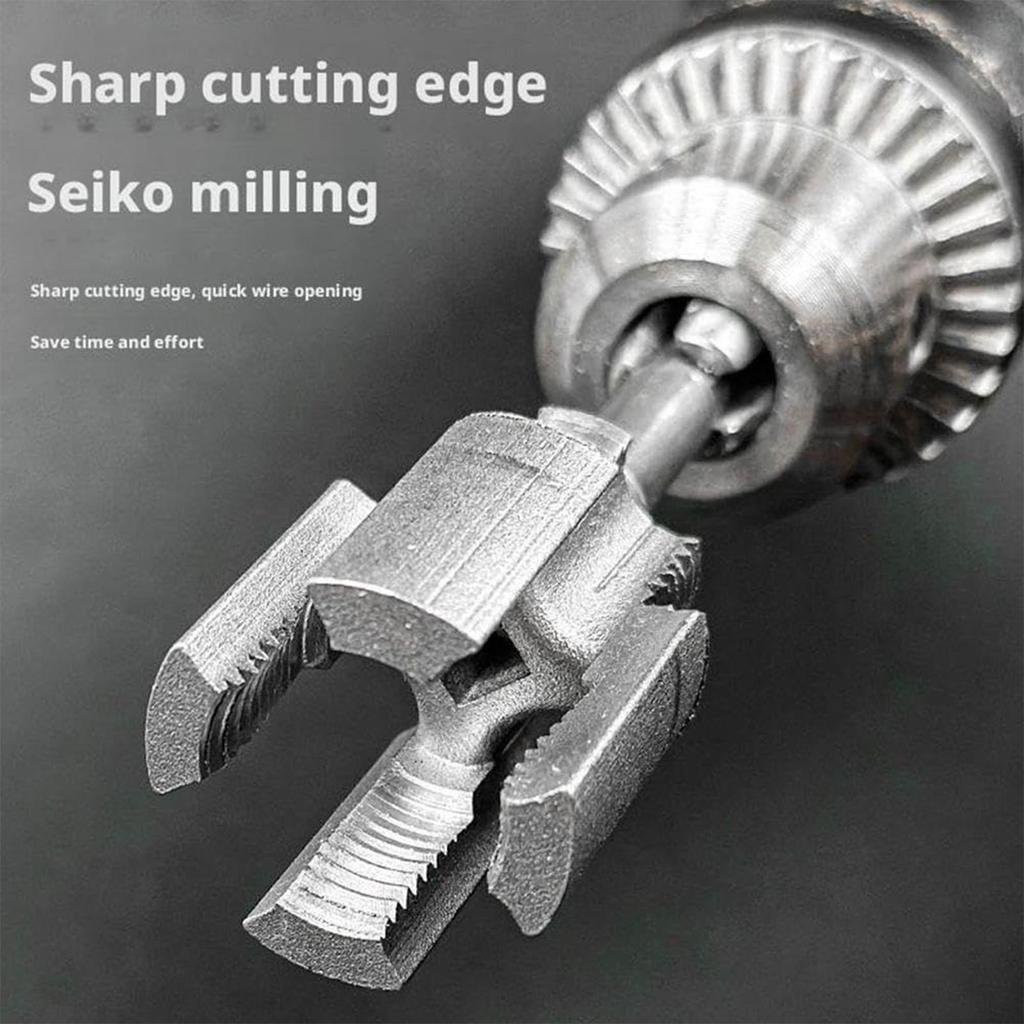 2pcs Water Pipe Threader Tapping Tool Internal Thread External Thread Integrated Die Water Pipe Opener