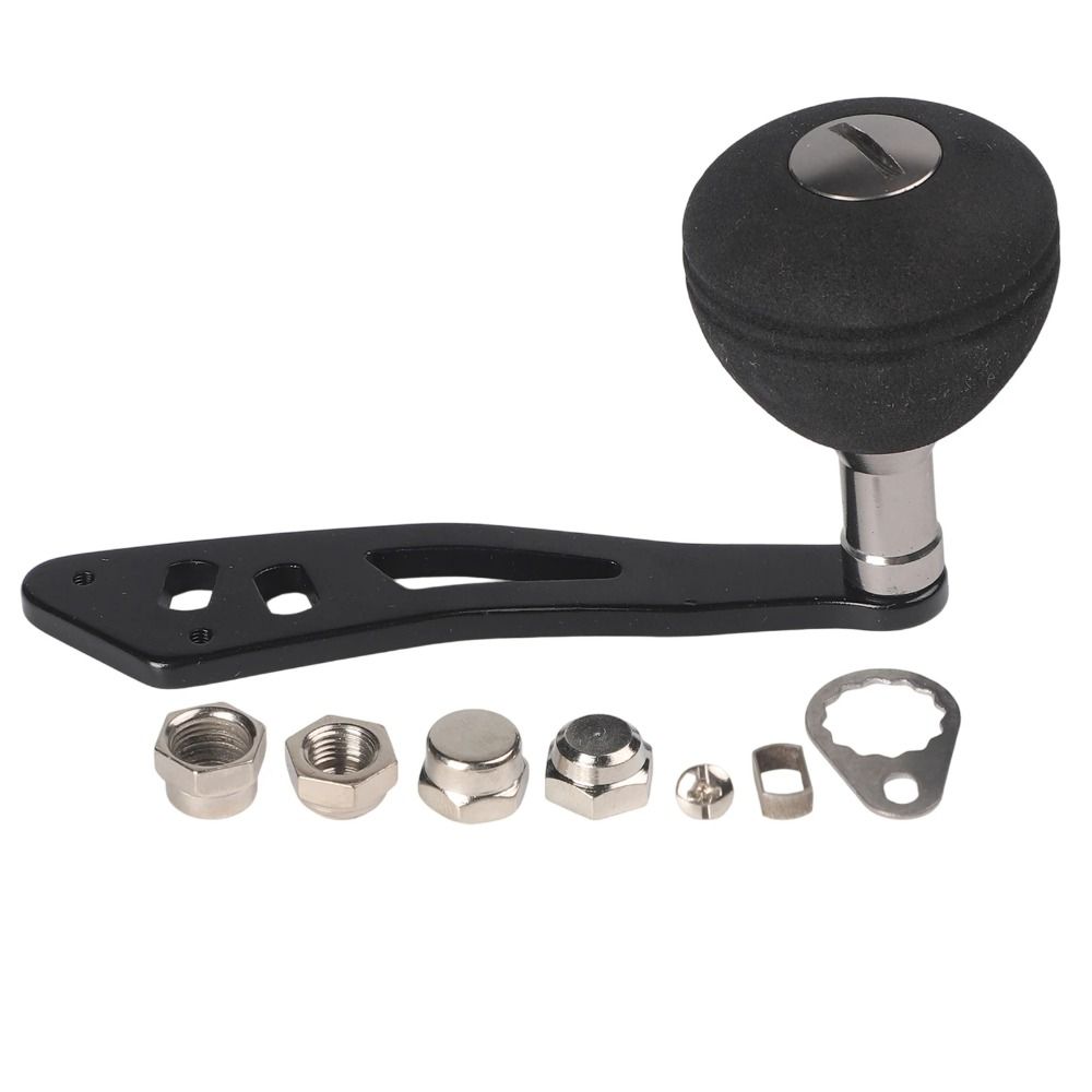 Aluminum Zinc Zinc Alloy Fishing Reel Handle Rotatable Baitcasting Reel Handle Fishing Crank