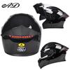 DOT Certified Flip-Up Full Face Motorcycle Helmet for All-Season Safety
