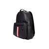 Bally Classic Color Block Striped Business Commuter Zipper Backpack Men Backpack Black 6238747