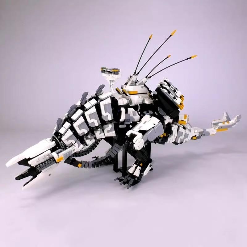 M Building Block Compatible Lego 15474 Teeth Of Thunder Boss Horizon Dawn Thunder Jaw
