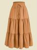 European & American Style Pleated Half Skirt