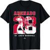 Number and Portrait Nolan Arenado St Louis MLBPA T-Shirt