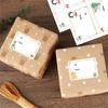 10 Stück/Set Weihnachtsgeschenk-Anhänger Aufkleber An und Von Weihnachts-Namensschild Selbstklebender Weihnachtsaufkleber