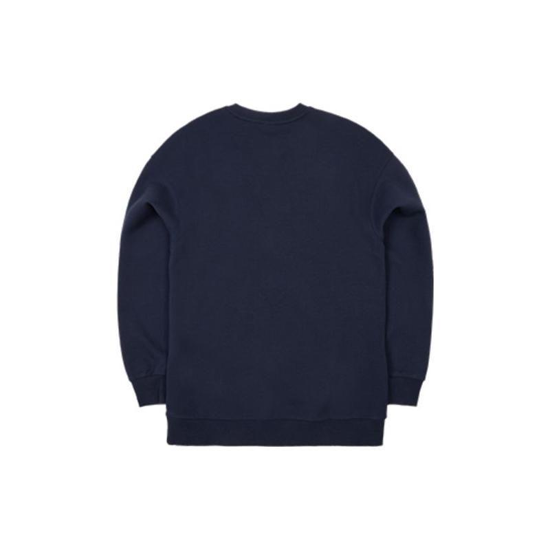 New Era MLB Series New York Yankees Printed Crew Neck Logo Long Sleeve American Sweatshirt Unisex sweatshirt Navy-Blue 13546482