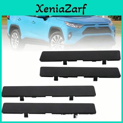 Für Rav4 2020 bis 2024 Kunststoff-Dachreling-Schutzabdeckung Bohrfreie Montage Langlebig Schwarz