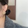 Round Dense Arrangement of Small Pearl Stud Earrings, Retro Bead Embroidery, Fashionable, Exquisite, Elegant and Ceremonial, Niche Earrings
