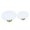 2pcs Iron Cake Stand Set Gold Finish Pedestal Tray Dessert Display Stand  Dessert Presentation