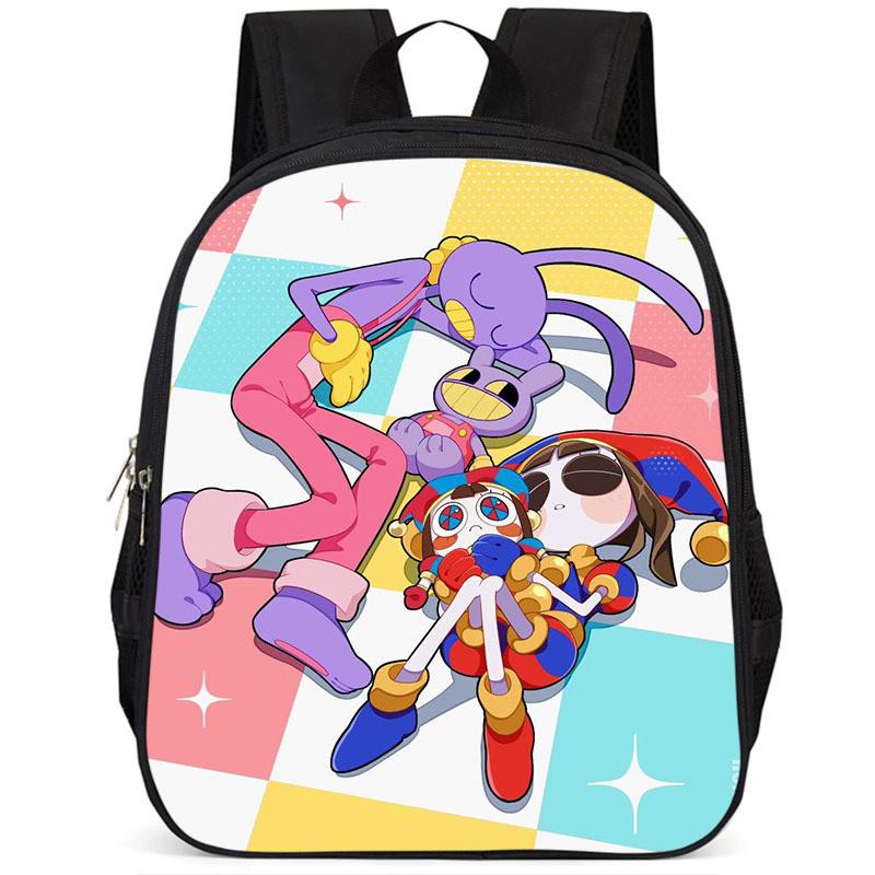The Amazing Digital Circus 15 Inch Backpack Stylish Oxford Cloth Student Bag
