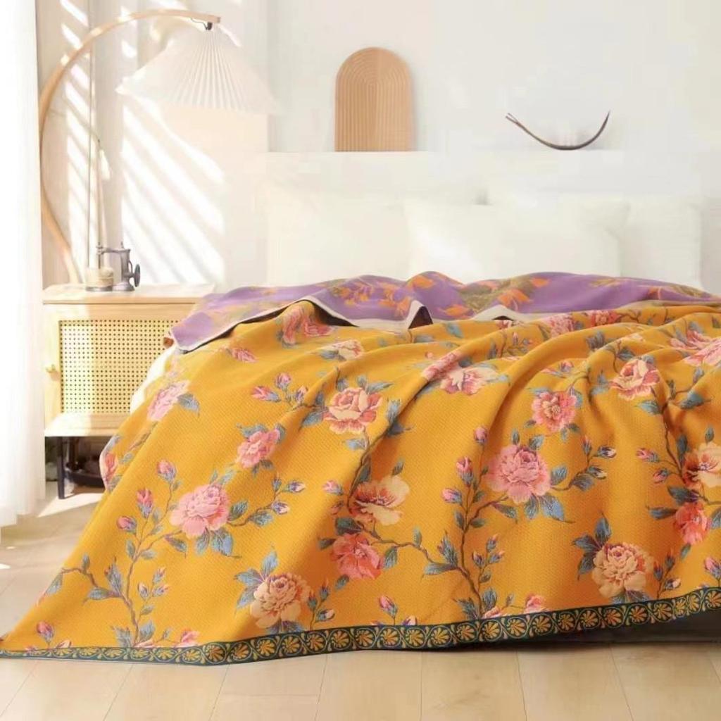Six-Layer Gauze Adult Blanket, Air Conditioning Blanket, Summer Quilt, Towel Blanket, Gauze Cover Blanket