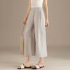 RAIN.CUN Loose Breathable Linen Wide-Leg Pants