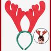 New 1 Pcs Red Christmas Headband For Kids Christmas Deer Party Xmas Hair Band Clasp Headwear New Festival Decoration Gift