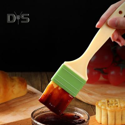 Escova de pastelaria antideslizante, design ergonômico com buraco de suspensão, densidade de plástico, escova de especiarias