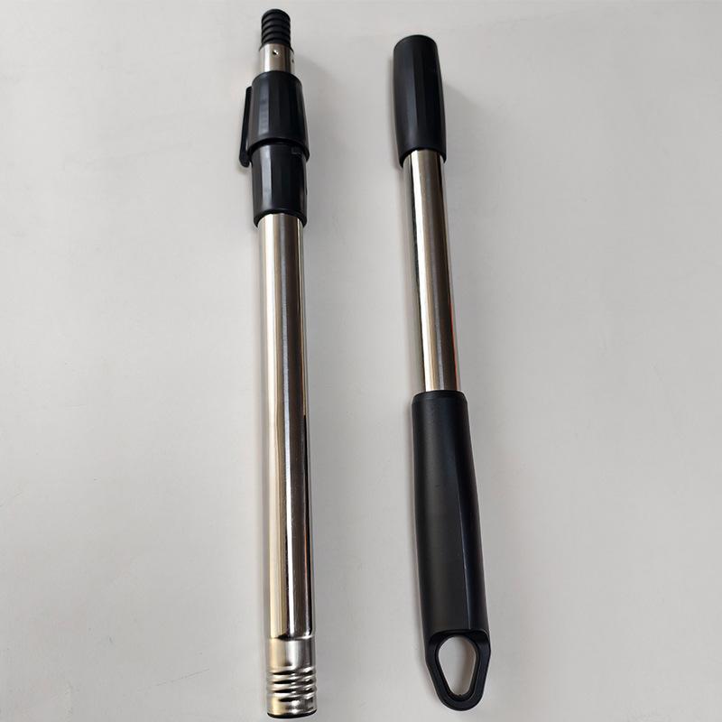 22-25mm Telescopic 3-Section Stainless Steel Electric Rotating Mop and Sweeping Brush Pole