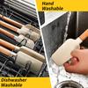 Silicone Scraper Scraper Home Baking Wooden Handle Scraper Cake Scraper Cream Small Spatula Set6