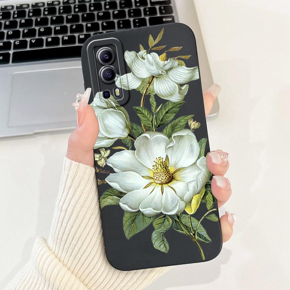 For Vivo Y52 5G V2053 Case Cute Cartoon Panda Duck Rabbit Shockproof Silicone TPU Phone Cover For Vivo Y72 5G V2041 IQOO Z3 Capa