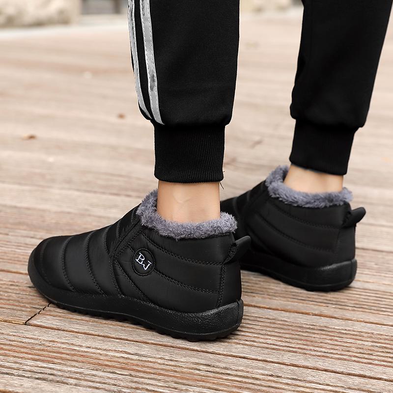 35–47 Europäische Winterstiefel, rutschfest, warm halten, leicht, große Unisex-Stiefel