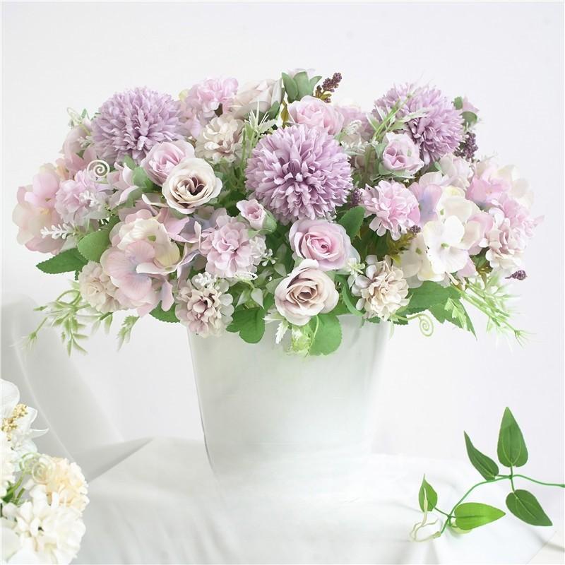 Dendranthema Artificial Morifolium Rose Wedding Celebrations Supplies Interior
