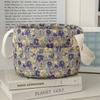 Fabric Storage Basket Portable Home Organizer Bin New Storage Bin  Organization
