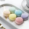 3D Macaron Shape DIY Soap Grade Silicone Chocolate Mold Fondant Candy Soap Polymer Clay Crafting Mould Decorating Baking Tool