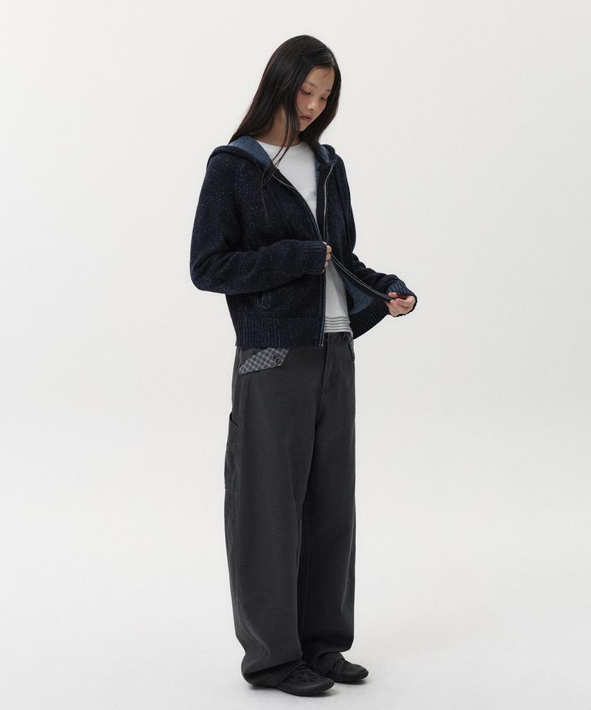 Ohesio Logo Layered Stripe Long T-Shirt, White